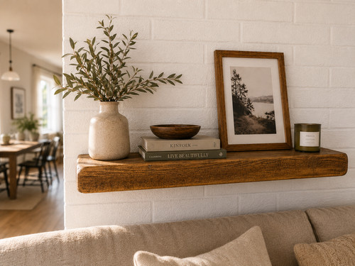 Floating shelves solid chunky - floating,