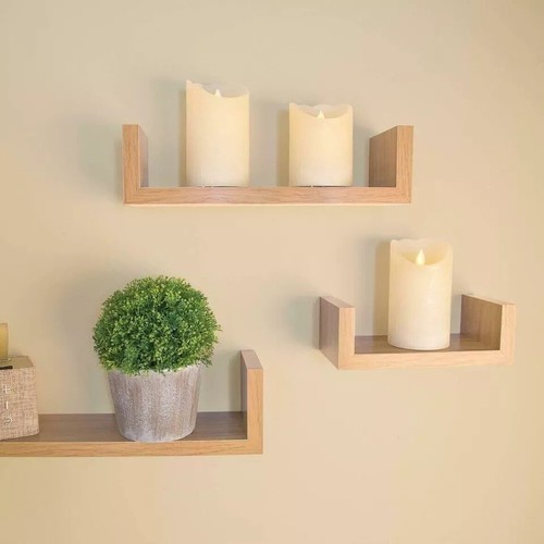 Shape floating shelves wall - shape,