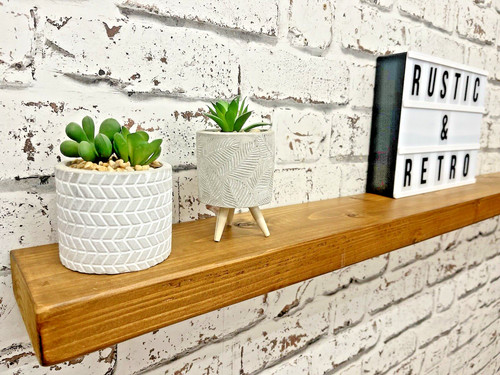 Narrow floating shelf - floating, 12cm