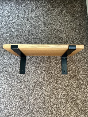 Industrial style solid oak