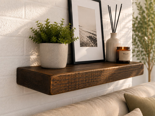 Floating shelf chunky - floating, wall