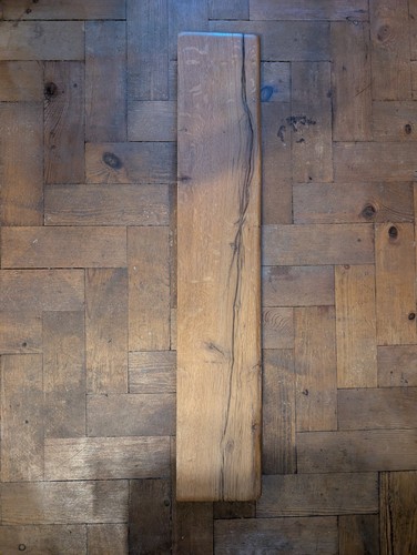 Solid oak shelf 760 - oak, 140mm