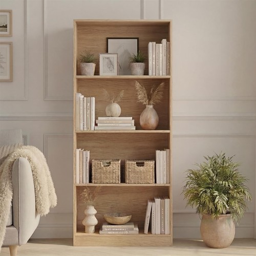 Tier wooden bookcase - 5,