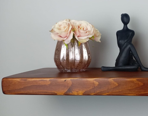 Chunky rustic floating - rustic, solid